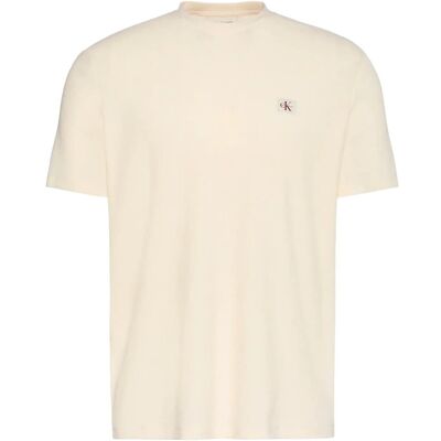Calvin Ss Waffle Badge Crewnk Tee M CALICO M Calvin Ss Waffle Badge Crewnk Tee M CALICO M
