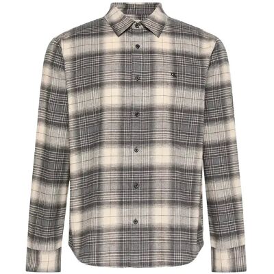 Calvin Ls Brushed Plaid Easy Shirt L BLACK L Calvin Ls Brushed Plaid Easy Shirt L BLACK L