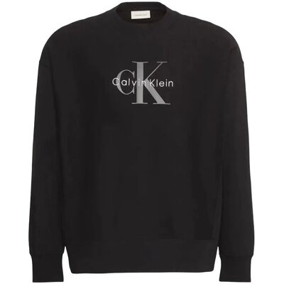 Calvin Ls Eu 350Terry Monologo Cn Swtsh XL BLACK XL Calvin Ls Eu 350Terry Monologo Cn Swtsh XL BLACK XL