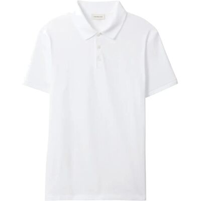 Calvin Ss Classic Monogram Polo M BRIGHT WHITE M Calvin Ss Classic Monogram Polo M BRIGHT WHITE M