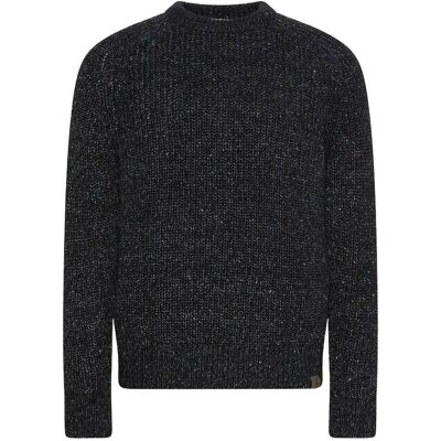 Calvin Ls Novelty Yarn Raglan Crewnk Sw XS BLACK XS Calvin Ls Novelty Yarn Raglan Crewnk Sw XS BLACK XS