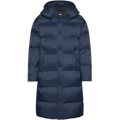 Calvin Ls Long Length Hooded Nylon Puff L DARK SAPPHIRE L Calvin Ls Long Length Hooded Nylon Puff L DARK SAPPHIRE L