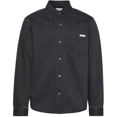 Calvin Classic 205 Black Overshirt L 205 BLACK L Calvin Classic 205 Black Overshirt L 205 BLACK L