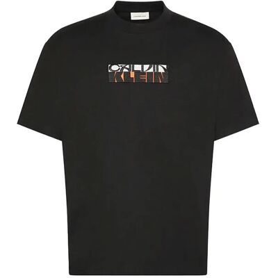 Ss 16S Tc Calvin Klein Block Gra XL BLACK XL Ss 16S Tc Calvin Klein Block Gra XL BLACK XL