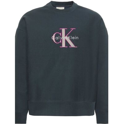 Calvin Premium Tri-Color Monologo Cn Sw M HARLEM NIGHT BLUE M Calvin Premium Tri-Color Monologo Cn Sw M HARLEM NIGHT BLUE M