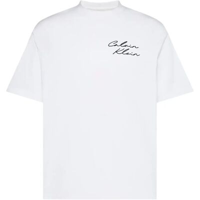 Calvin 16S April Graphic Seasonal Fashi M BRIGHT WHITE M Calvin 16S April Graphic Seasonal Fashi M BRIGHT WHITE M