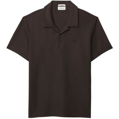 Calvin Ss Easy Micro Waffle Camp Polo XXL MULCH XXL Calvin Ss Easy Micro Waffle Camp Polo XXL MULCH XXL