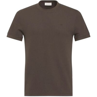 Calvin Ss Slim Micro Waffle Crewnk Tee L MULCH L Calvin Ss Slim Micro Waffle Crewnk Tee L MULCH L