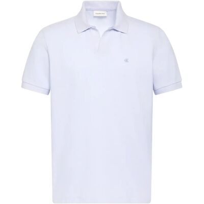 Calvin Ss Open Collar Casual Pique Polo XS HEAVENLY IRIS XS Calvin Ss Open Collar Casual Pique Polo XS HEAVENLY IRIS XS