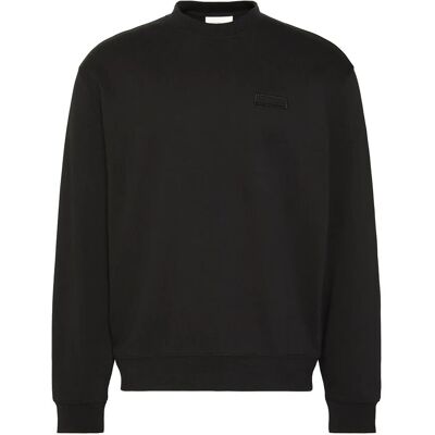 Calvin Ls 350Terry Eu Logo Patch Cn Swt XL BLACK XL Calvin Ls 350Terry Eu Logo Patch Cn Swt XL BLACK XL