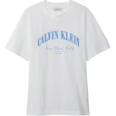 Calvin 20S March Graphic Seasonal Fashi XL BRIGHT WHITE XL Calvin 20S March Graphic Seasonal Fashi XL BRIGHT WHITE XL