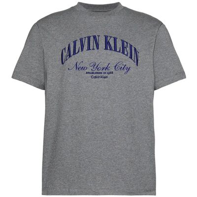 Calvin 20S March Graphic Seasonal Fashi S MED GREY HTR S Calvin 20S March Graphic Seasonal Fashi S MED GREY HTR S