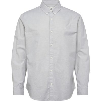 Calvin Ls Solid Oxford Classic Shirt L SEAGRASS L Calvin Ls Solid Oxford Classic Shirt L SEAGRASS L