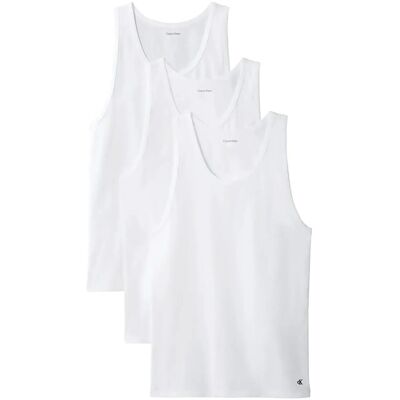 Calvin Tank 3Pk XL WHITE XL Calvin Tank 3Pk XL WHITE XL