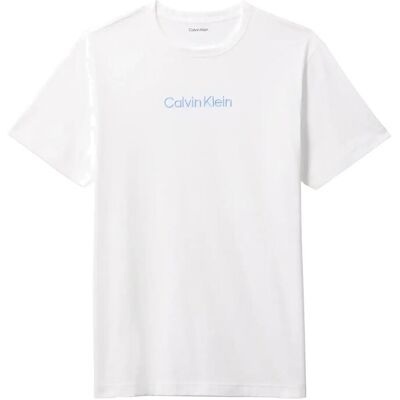 Calvin S/S Crew Neck XL CLASSIC WHITE W BLUE DESCENT LOGO XL Calvin S/S Crew Neck XL CLASSIC WHITE W BLUE DESCENT LOGO XL