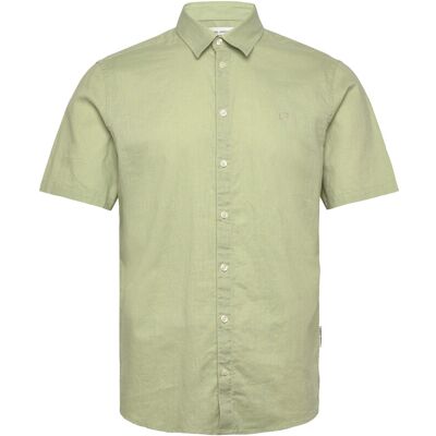 Casual Friday Cfaksel Ss Linen Mix Shirt XL SWAMP XL Casual Friday Cfaksel Ss Linen Mix Shirt XL SWAMP XL