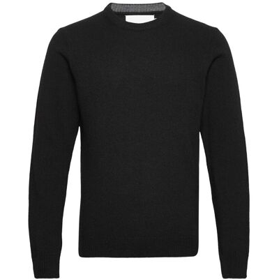 Casual Friday Cfkarl Lambswool Crew Neck Kni S ANTHRACITE BLACK S Casual Friday Cfkarl Lambswool Crew Neck Kni S ANTHRACITE BLACK S