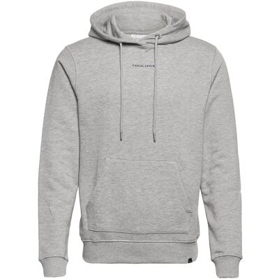 CASUAL FRIDAY CFSinius Huvtröja Ljusgrå Melange - Huvtröja CASUAL FRIDAY CFSinius Huvtröja Ljusgrå Melange - Huvtröja