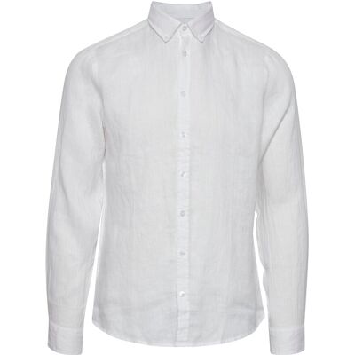 Casual Friday Cfanton Bd Ls Linen Shirt XL BRIGHT WHITE XL Casual Friday Cfanton Bd Ls Linen Shirt XL BRIGHT WHITE XL