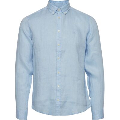 Casual Friday Cfanton Bd Ls Linen Shirt L CHAMBRAY BLUE L Casual Friday Cfanton Bd Ls Linen Shirt L CHAMBRAY BLUE L
