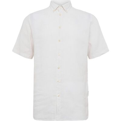 Casual Friday Cfanton Ss Linen Shirt M SNOW WHITE M Casual Friday Cfanton Ss Linen Shirt M SNOW WHITE M