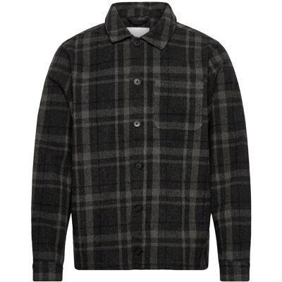 Casual Friday Cfjenkey Unlined Checked Jacket M DARK GREY MELANGE M Casual Friday Cfjenkey Unlined Checked Jacket M DARK GREY MELANGE M