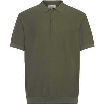 Casual Friday Cfedward Relaxed Polo Knit M BEETLE M Casual Friday Cfedward Relaxed Polo Knit M BEETLE M