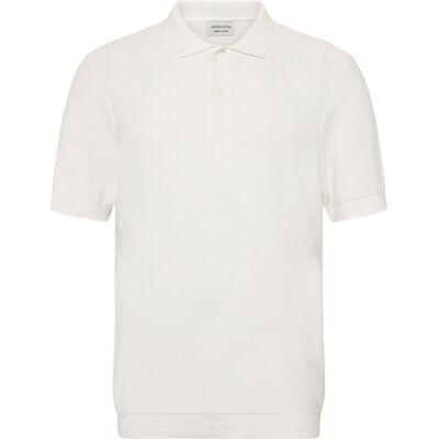 Casual Friday Cfedward Relaxed Polo Knit L EGRET L Casual Friday Cfedward Relaxed Polo Knit L EGRET L