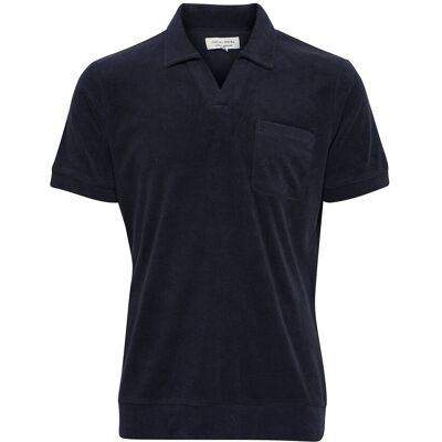 Casual Friday Cfrichie Frotté Polo M DARK NAVY M Casual Friday Cfrichie Frotté Polo M DARK NAVY M