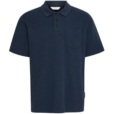 Casual Friday Cfcameron 0210 Waffle Polo M DARK NAVY M Casual Friday Cfcameron 0210 Waffle Polo M DARK NAVY M