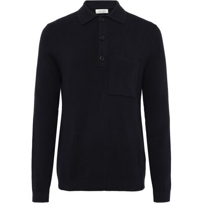 Casual Friday Cfingmar 0224 Knitted Polo M DARK NAVY MELANGE M Casual Friday Cfingmar 0224 Knitted Polo M DARK NAVY MELANGE M