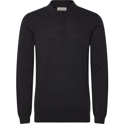Casual Friday Cfosvald Fine Knitted Polo Knit XL DARK NAVY XL Casual Friday Cfosvald Fine Knitted Polo Knit XL DARK NAVY XL