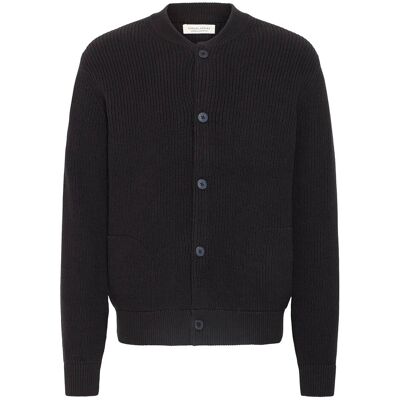 Casual Friday Cfrodhe Baseball Knit Cardigan S BLACK BEAUTY S Casual Friday Cfrodhe Baseball Knit Cardigan S BLACK BEAUTY S