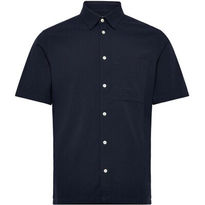 Casual Friday Cfaaberg Ss Structured Shirt S NAVY BLAZER S Casual Friday Cfaaberg Ss Structured Shirt S NAVY BLAZER S