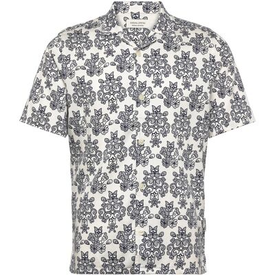 Casual Friday Cflindahl Aop Resort Shirt M JET STREAM M Casual Friday Cflindahl Aop Resort Shirt M JET STREAM M