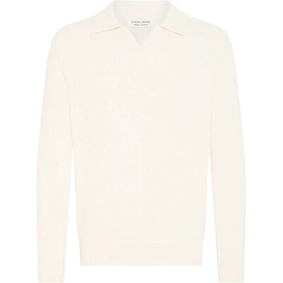 Casual Friday Cfnordin Ls Ribbed Polo Knit XXXL JET STREAM XXXL Casual Friday Cfnordin Ls Ribbed Polo Knit XXXL JET STREAM XXXL