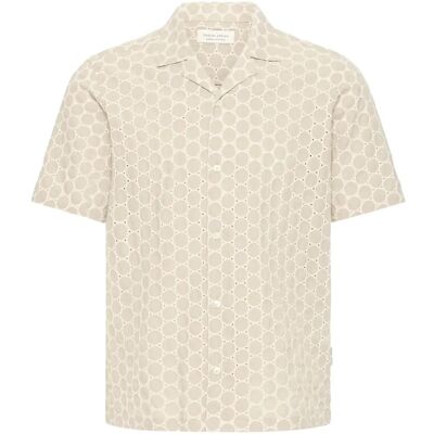 Casual Friday Cfsamwell Ss Aoe Shirt M PLAZA TAUPE M Casual Friday Cfsamwell Ss Aoe Shirt M PLAZA TAUPE M