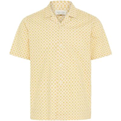 Casual Friday Cfmeritt Ss Floral Aoe Shirt L DRIED MOSS L Casual Friday Cfmeritt Ss Floral Aoe Shirt L DRIED MOSS L
