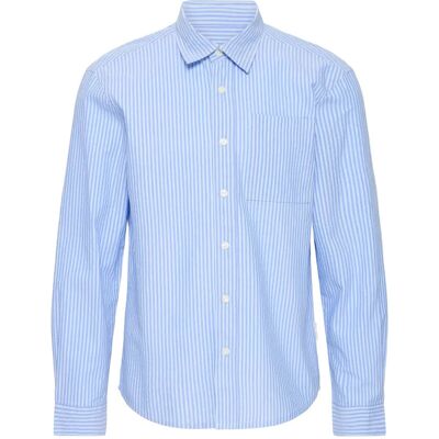 Casual Friday Cfjaevon Ls Seersucker Shirt M CERULEAN STRIPE M Casual Friday Cfjaevon Ls Seersucker Shirt M CERULEAN STRIPE M
