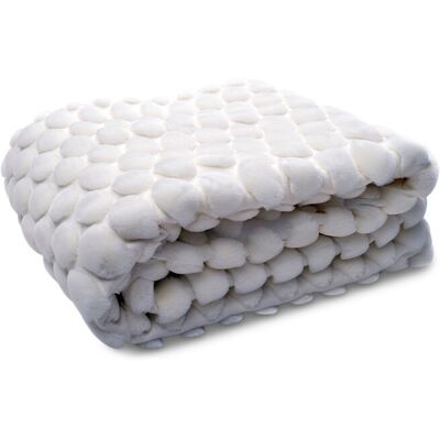 Ceannis Egg Throw 130X170Cm 170X130CM WHITE 170X130CM Ceannis Egg Throw 130X170Cm 170X130CM WHITE 170X130CM