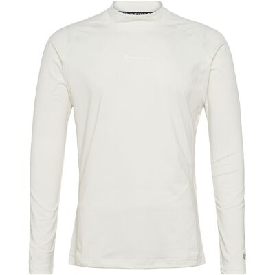 Champion Mock Turtle Neck Long Sleeves T-Shirt M WW049-IWT/IWT M Champion Mock Turtle Neck Long Sleeves T-Shirt M WW049-IWT/IWT M