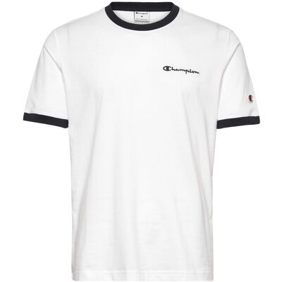 Champion Ss Tee M WW001-WHT/NBK M Champion Ss Tee M WW001-WHT/NBK M
