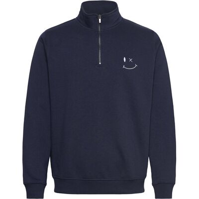 Clean Cut Copenhagen Patrick Half-Zip Sweatshirt XL NAVY XL Clean Cut Copenhagen Patrick Half-Zip Sweatshirt XL NAVY XL