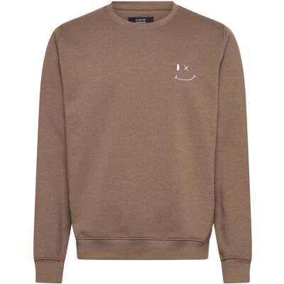 Clean Cut Copenhagen Patrick Sweatshirt XL SHITAKE XL Clean Cut Copenhagen Patrick Sweatshirt XL SHITAKE XL