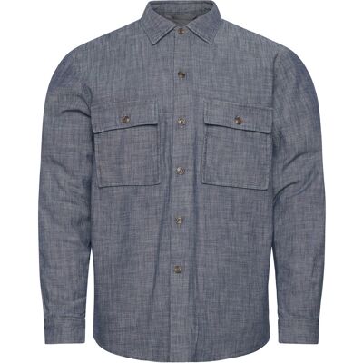 Closed Padded Shirt Shirts & Blouses Dark Night L DARK NIGHT L Closed Padded Shirt Shirts & Blouses Dark Night L DARK NIGHT L