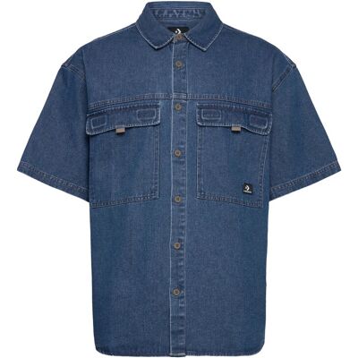 Converse Denim Utility Shirt L MED. LIGHT INDIGO L Converse Denim Utility Shirt L MED. LIGHT INDIGO L