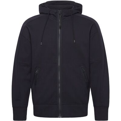 C.P. Company Raised Fleece Goggle Zipped Hoodie XXL TOTAL ECLIPSE XXL C.P. Company Raised Fleece Goggle Zipped Hoodie XXL TOTAL ECLIPSE XXL