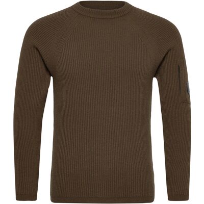 C.P. Company Lambswool Grs Crew Neck Full Knit S IVY GREEN S C.P. Company Lambswool Grs Crew Neck Full Knit S IVY GREEN S