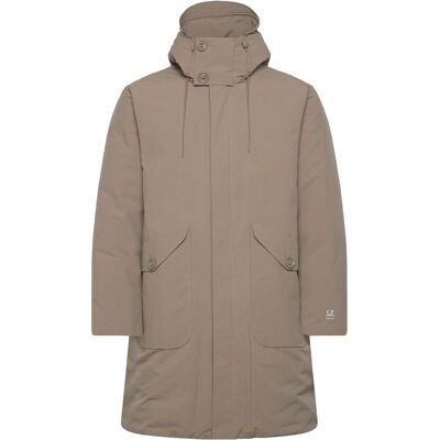 C.P. Company Micro-M Hooded Jacket L WALNUT L C.P. Company Micro-M Hooded Jacket L WALNUT L