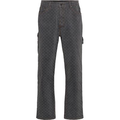 Daily Paper Monogram Workwear Amba Jeans XS GREY XS Daily Paper Monogram Workwear Amba Jeans XS GREY XS